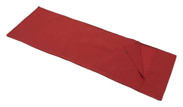 Trekmates Cotton Sleeping Bag Liner - Hotelier Red