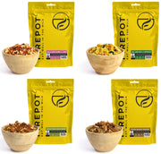 Firepot DofE Vegan Ration Expedition Pack (4 Meal) - Dal/Orzo Bolognese/Vegan Chilli/Posh Beans