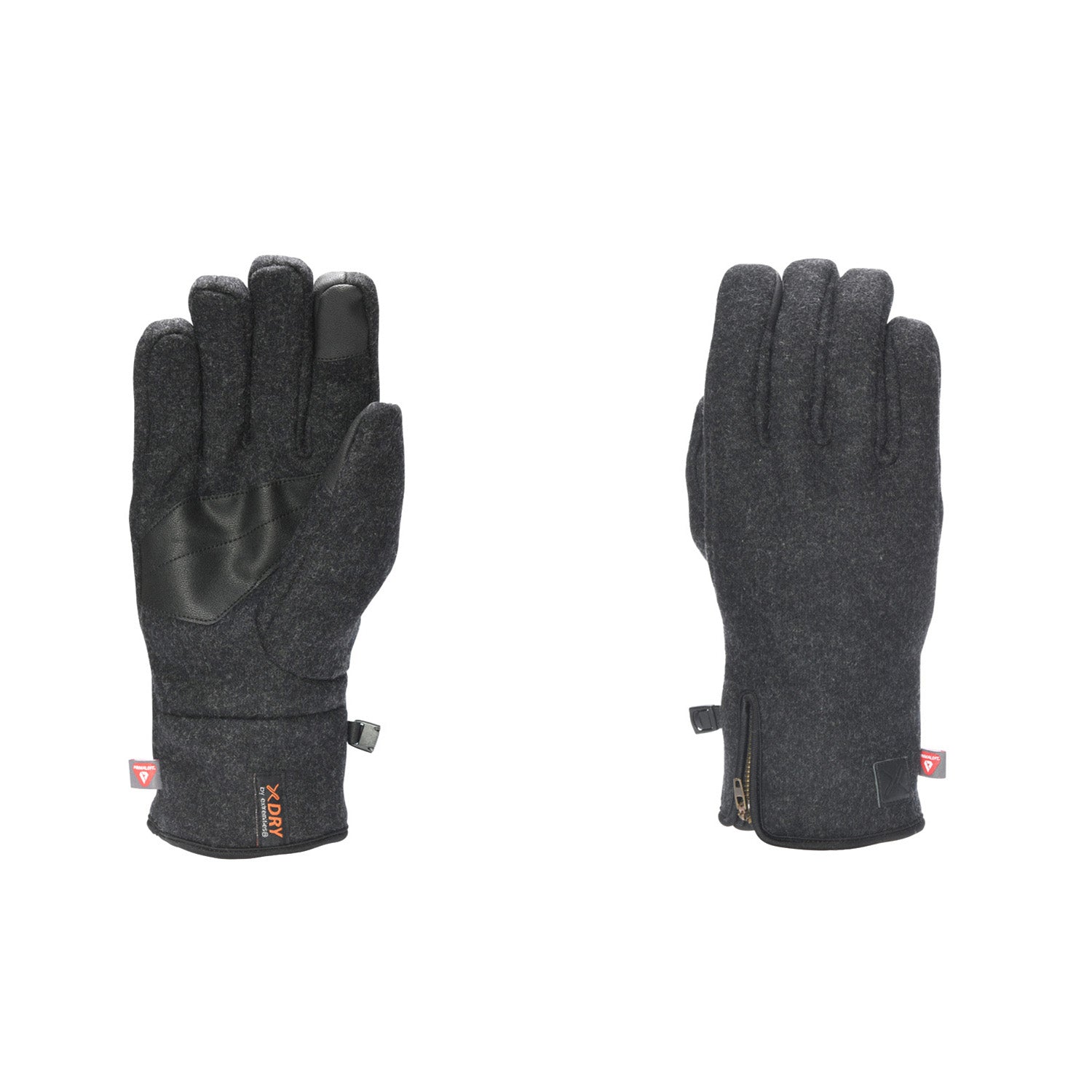 Extremities Furnace Ultra Wool Mix Primaloft Waterproof Gloves - Charcoal