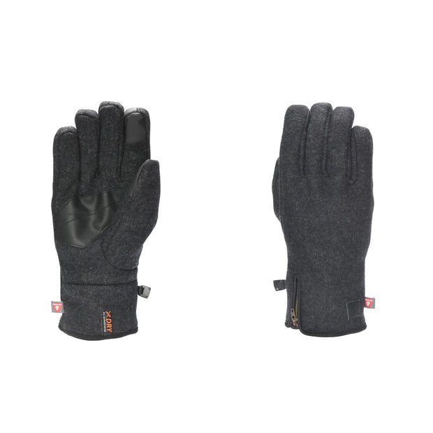 Extremities Furnace Ultra Wool Mix Primaloft Waterproof Gloves - Charcoal