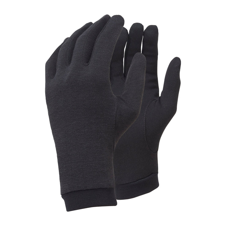 Trekmates Silk Liner Gloves - Black