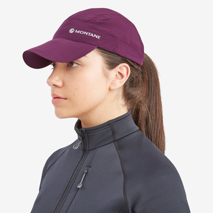 Montane Women's Trail Lite Running Cap - Saskatoon Berry One Size