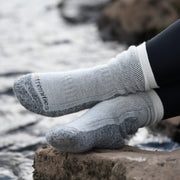 Extremities Mountain Toester Merino Long Socks - Grey Oatmeal