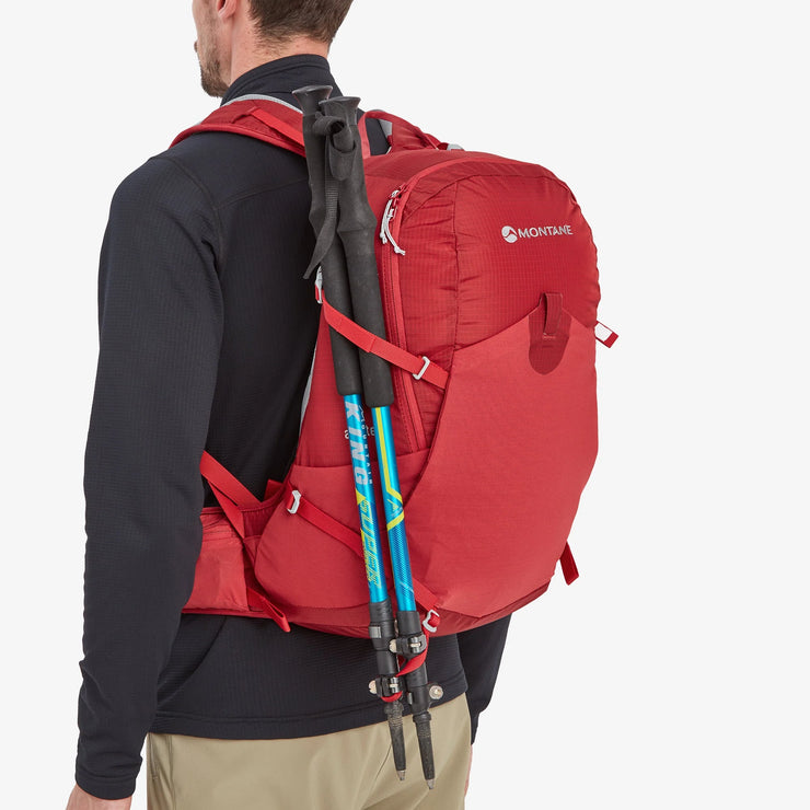 Montane Azote 25 Adjustable Daypack - Acer Red