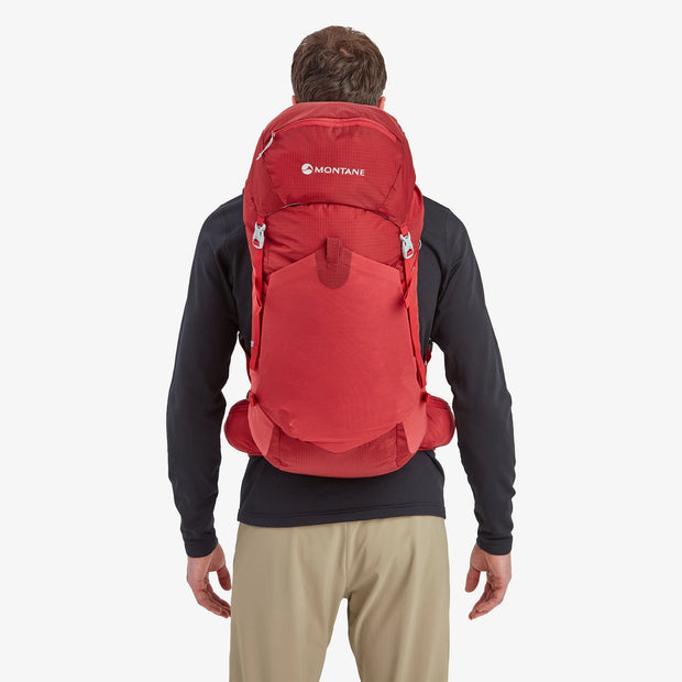Montane Azote 32 Adjustable Daypack - Acer Red