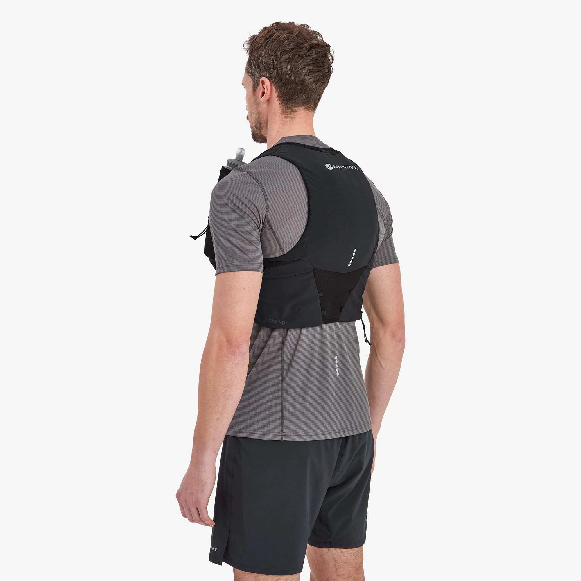 Montane Gecko VP+ Running Vest Hydration System - Black