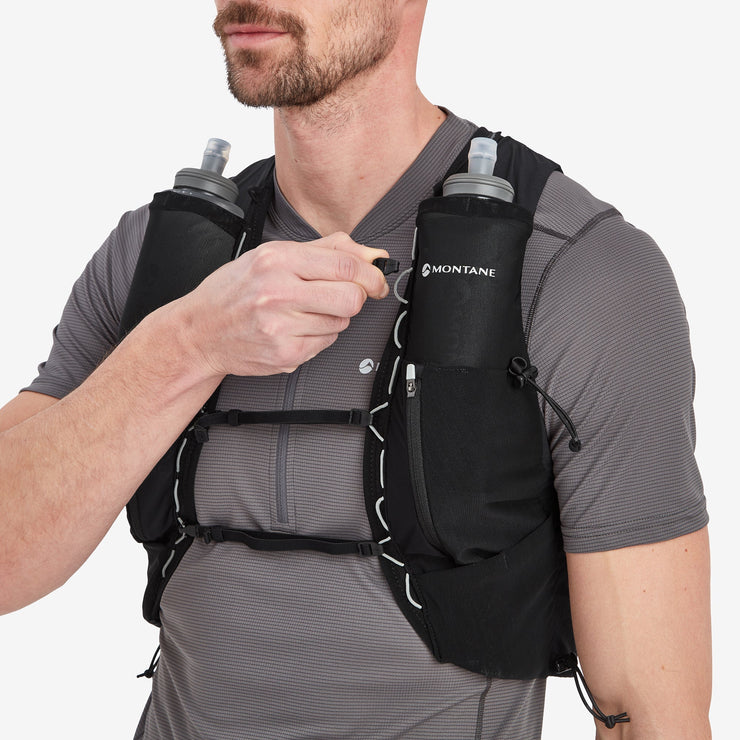 Montane Gecko VP+ Running Vest Hydration System - Black