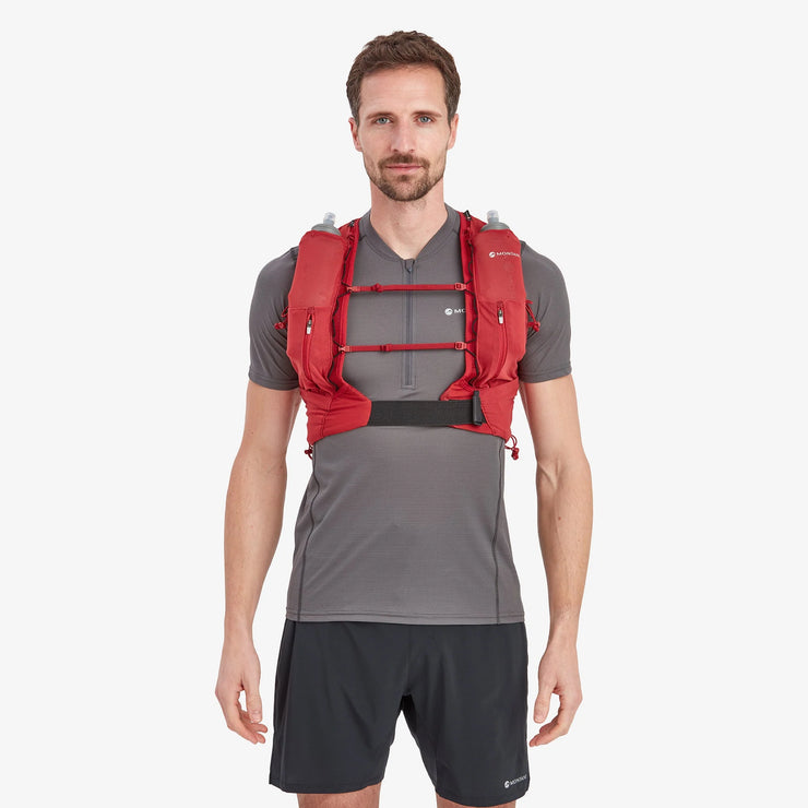 Montane Gecko VP 12+ Running Vest Hydration System - Acer Red