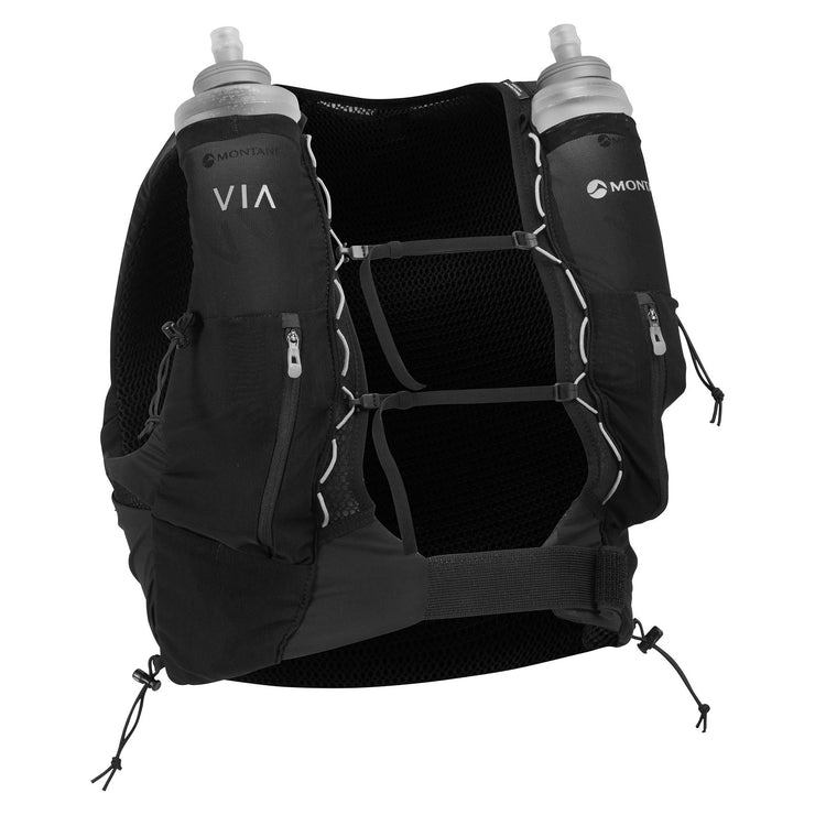 Montane Gecko VP 12+ Running Vest Hydration System - Black Montane Gecko VP 12+ Running Vest Hydration System - Black