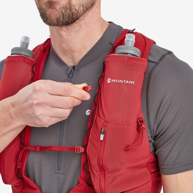 Montane Gecko VP 5+ Running Vest Hydration System - Acer Red