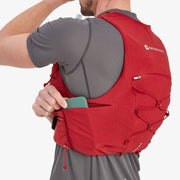 Montane Gecko VP 5+ Running Vest Hydration System - Acer Red