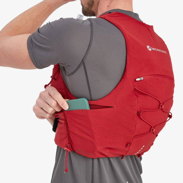 Montane Gecko VP 5+ Running Vest Hydration System - Acer Red