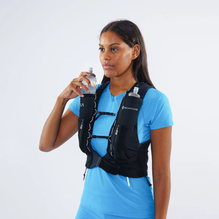 Montane Gecko VP 5+ Running Vest Hydration System - Black