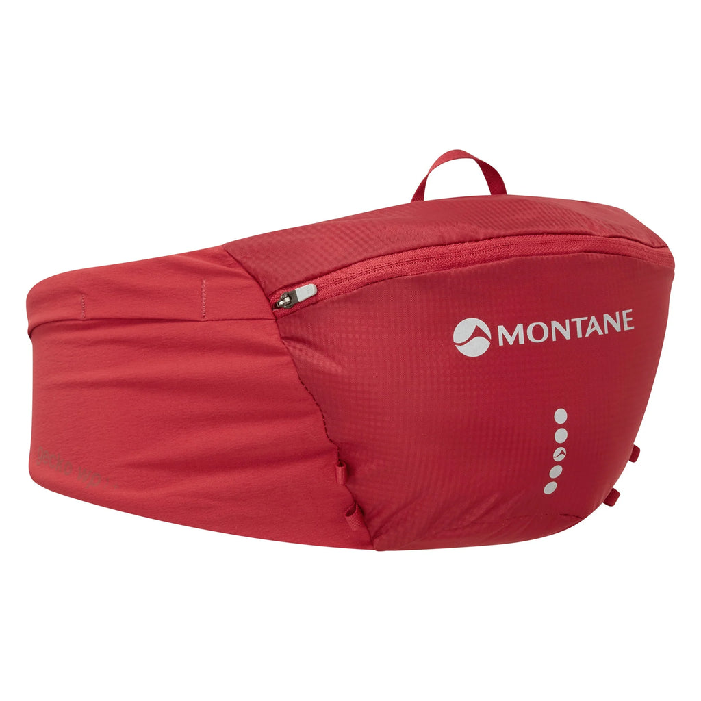 Montane Gecko Waist Pack 1L Acer Red Fresh Air Junkie