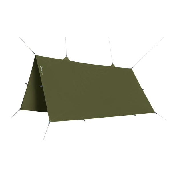 Trekmates Square Multi Person Tarp - Green