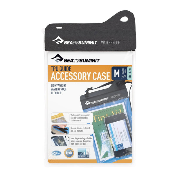 Sea To Summit TPU Guide Waterproof Accessory Case - Medium Black