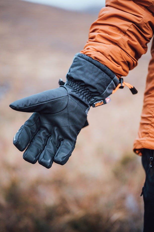 Extremities Torres Peak Waterproof Primaloft Glove - Black/Grey