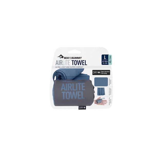 Sea To Summit Airlite Travel Towel - Large Moonlight