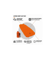 Vango Aotrom Short Lightweight Sleeping Mat (5cm thick) - Vango Orange