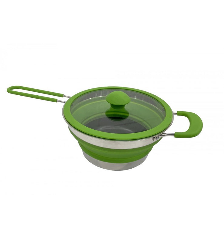Vango Cuisine 1.5 Litre Non-Stick Camping Cook Pot - Herbal Green