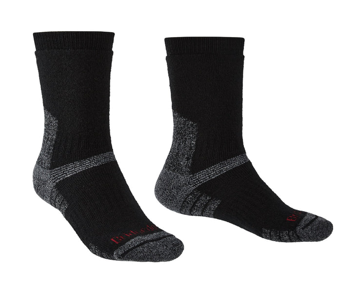 Bridgedale Men's Summit Explorer Heavyweight Boot Sock - Black