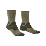 Bridgedale Men's Midweight Merino Performance Boot Sock (Trekker) - Green