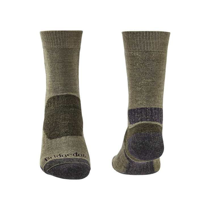 Bridgedale Men's Midweight Merino Performance Boot Sock (Trekker) - Green