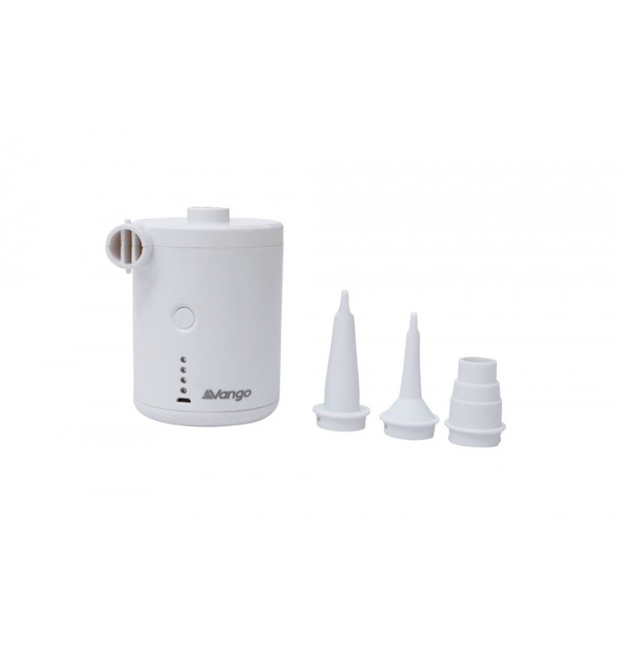 Vango Mistral Rechargeable Electric Camping Pump White – Fresh