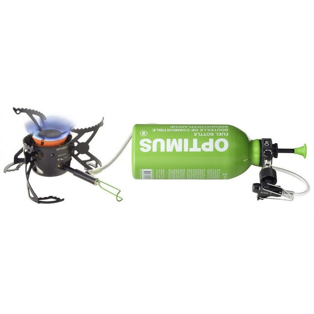 Optimus Polaris Optifuel Multifuel Stove + 0.4lt Fuel Bottle
