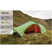 Vango Starav 200 Tunnel Tent - Pamir Green