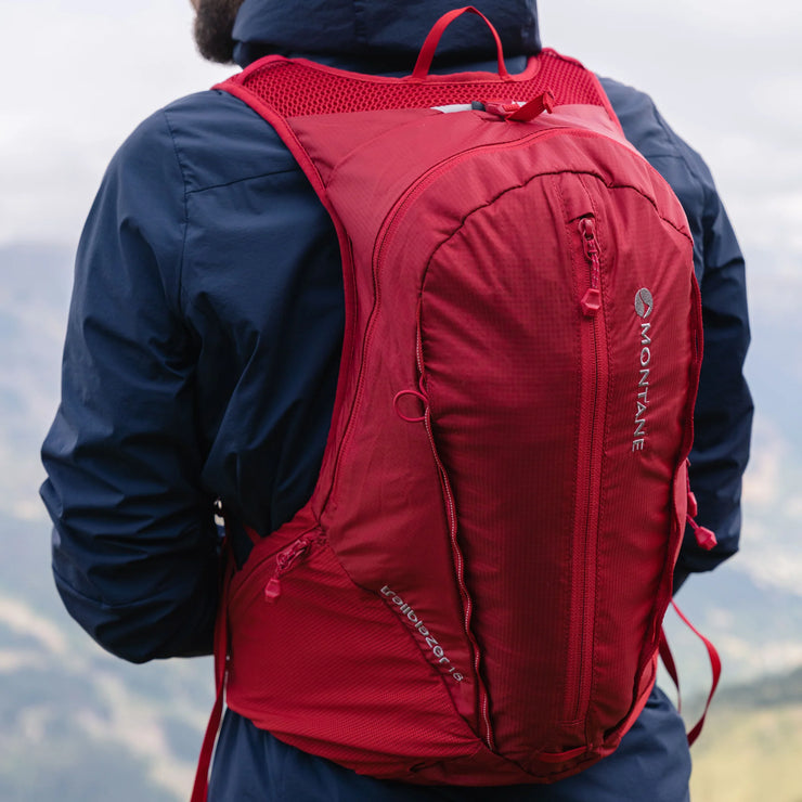 Montane Trailblazer 18L Lightweight Backpack - Acer Red