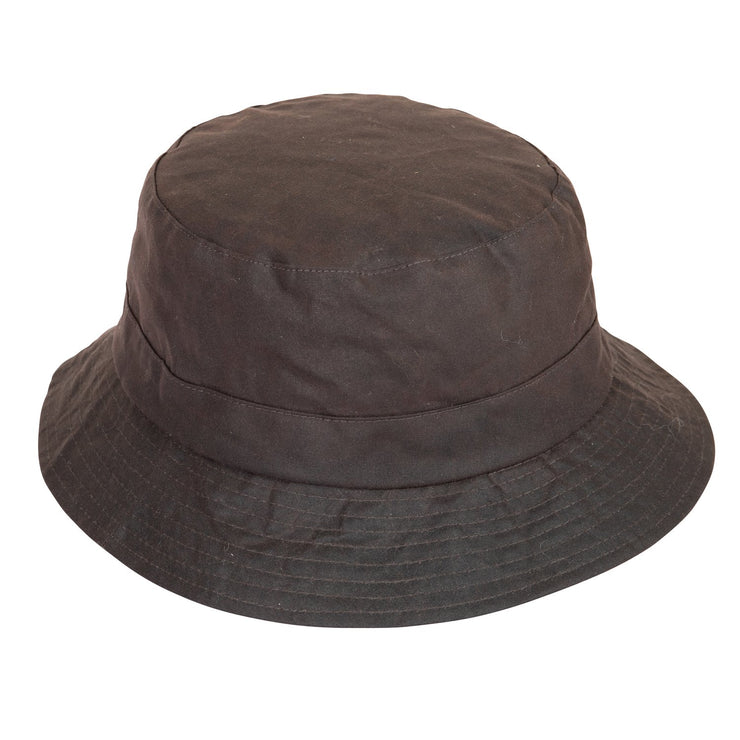 Extremities Burghley Wax Cotton Waterproof Hat - Brown