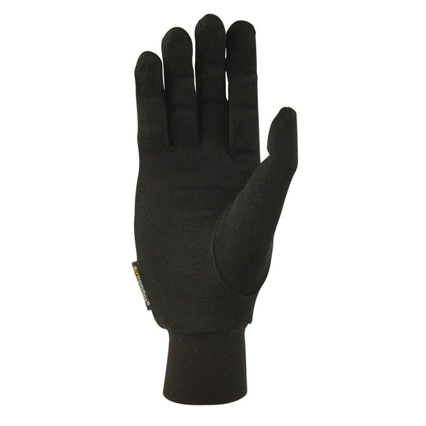 Extremities Silk Liner Glove - Black